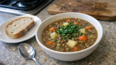 Poctivá babiččina čočková polévka: hustá, voňavá a hotová bez složitostí