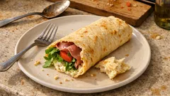 Cottage wrap jen ze 2 ingrediencí: upečete na plechu a krásně se roluje