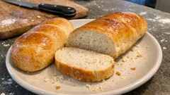 Domácí veka na chlebíčky: nadýchané pečivo, které se krájí bez drolení