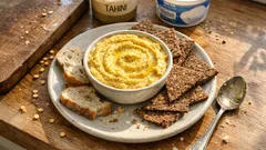 Hrachová pomazánka jako falešný hummus: krémová, levná a hotová bez stresu