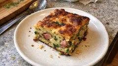 Velikonoční nádivka s uzeným: nadýchaná díky sněhu a vláčná poctivým vývarem