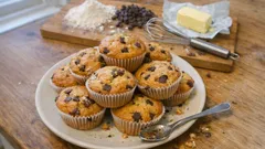 Rychlé čokoládové muffiny bez šlehání: nadýchané a vláčné i druhý den