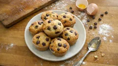 Rychlé čokoládové muffiny: nadýchané a vláčné, hotové za 30 minut