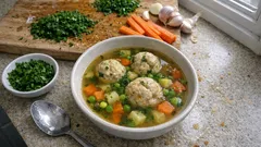 Rybí polévka s knedlíčky z kapra: poctivý vánoční klasický recept