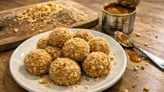 Nepečené kuličky z medových plátů – chutnají jako medovník a jsou za chvíli hotové