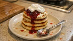 Extra rychlé nekynuté lívance: hrnkový recept, který máte na stole za pár minut