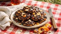 Vánoční marokánky s mandlemi a čokoládou snadno