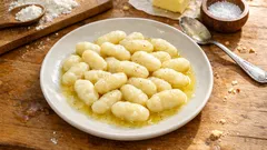 Rýžové krokety z rýžové mouky: vláčné bezlepkové noky krok za krokem