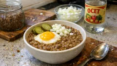 Čočka na kyselo jako od babičky: jednoduchý postup, který se vždy povede