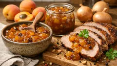 Pikantní meruňkové čatní k masu na zimu