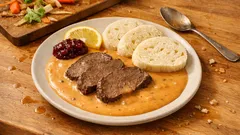 Svíčková na smetaně krok za krokem: jemná omáčka a šťavnaté hovězí