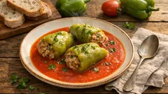 Plněné papriky v rajské omáčce jako od babičky