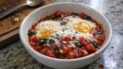 Zapečená vejce po italsku: hotovo za 15 minut, žloutek přesně podle vás
