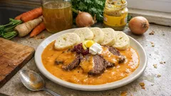 Svíčková bez mléka a bez celeru: krémová omáčka, která chutná jako klasika