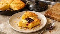 Kukuřičný svítek na pánvi: rychlé jídlo bez trouby z pár surovin