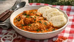 Bleskové kuře na paprice s těstovinami