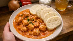 Kuře na paprice krok za krokem: krémová omáčka bez hrudek a maso krásně měkké