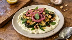 Marinované cukety s citronovým tvarohem: letní předkrm, který stihnete připravit dopředu