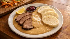 Svíčková na smetaně krok za krokem: hladká omáčka a měkké hovězí z trouby