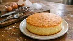 Nadýchaný piškotový korpus krok za krokem: poměr na 1 vejce, který funguje