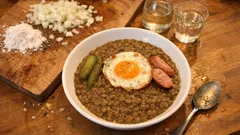 Čočka na kyselo jako od babičky: jemná omáčka a čočka, co se nerozvaří