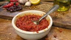 Domácí harissa pasta: pikantní chilli dochucovadlo hotové za 15 minut