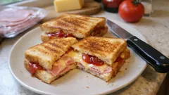 Tousty do školy: šunka, eidam a kečup hotové za 10 minut