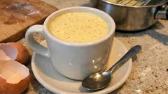 Domácí vaječný koňak s pravou vanilkou: krémový a hladký bez zbytečné práce