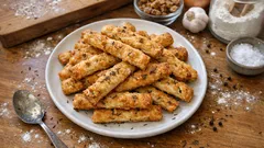 Škvarkové tyčinky z kynutého těsta: křupavé, voňavé a hotové za chvíli