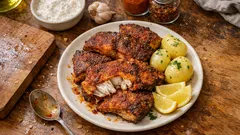 Pikantní smažený kapr v mouce: křupavá krusta bez trojobalu