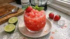 Jahodové daiquiri za pár minut: svěží letní drink z rumu, limetky a jahod