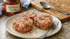 Uherské řezy z pikantního salámu: studená chuťovka, která hezky drží tvar