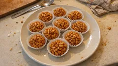 Burizonové kuličky s karamelem a Salkem: rychlé nepečené cukroví, které vždycky drží