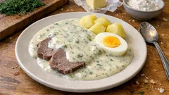 Koprová omáčka bez hrudek: krémová „koprovka“ krok za krokem