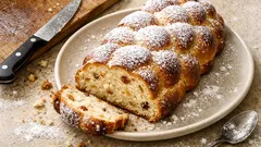 Vláčná vánočka s rumem a citronovou kůrou: recept, který krásně voní a drží tvar