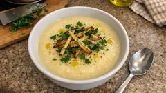 Jemná kedlubnová polévka jako krém: hladká, sytá a hotová za chvíli