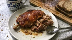 Kachna bez práce: pomalu pečená v pekáči, šťavnatá a nakonec krásně křupavá