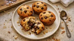 Rychlé čokoládové muffiny: vláčné a nadýchané, hotové za chvíli