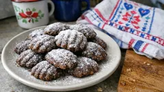 Starodávné pracny s ořechy a kakaem: křehké cukroví, které jde snadno vyklopit