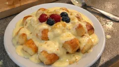 Buchtičky s krémem jako od babičky: nadýchané těsto a hladký vanilkový krém