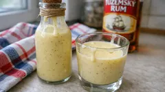 Krémový domácí vaječný koňak ze Salka – zhoustne i bez vaření do varu