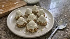 Ořechové stromečky bez pečení: vánoční cukroví hotové za chvíli