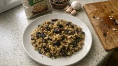 Štědrovečerní kuba z krup a hub: poctivá česká klasika zapečená dozlatova